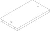 Kids Desk and Chair Set with Cubbies and Bookracks - Part 21 - Chair Back Panel