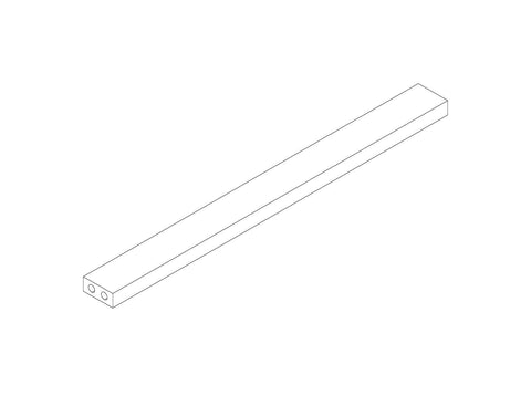 Kids Toy Storage Box with Bookracks - Part 03 - Side Rail