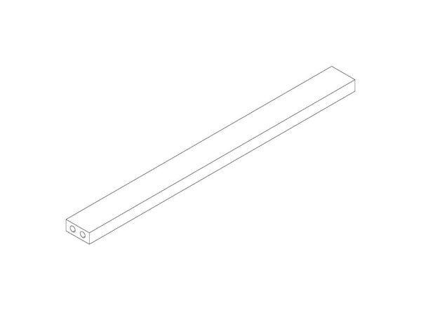 Kids Toy Storage Box with Bookracks - Part 03 - Side Rail