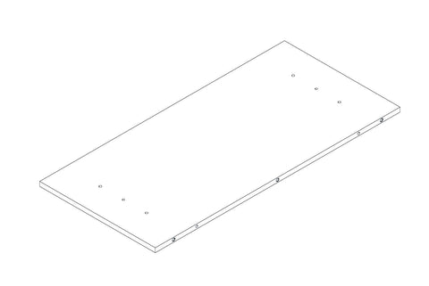 Kids Toy Storage Box with Bookracks - Part 04 - Bottom Board