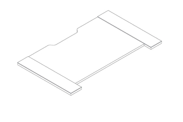 Kids Toy Storage Box with Bookracks - Part 05 - Front Panel