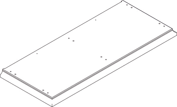 Somerset Double Tilt-Out Laundry Hamper - Part 10 - Top Board