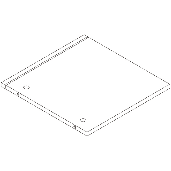Kids Curve Appeal 46in 4 Cubby Bookcase - Part 10 - Lower Middle Support Board
