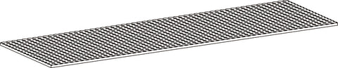Two-Door Kitchen Wall Cabinet with Rattan Backboard - Part 10 - Lower Back Board