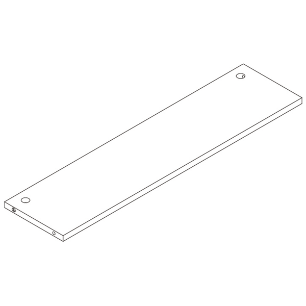 Kitchen Storage Wall Shelf with Towel Bar - Part 11 - Lower Back Board