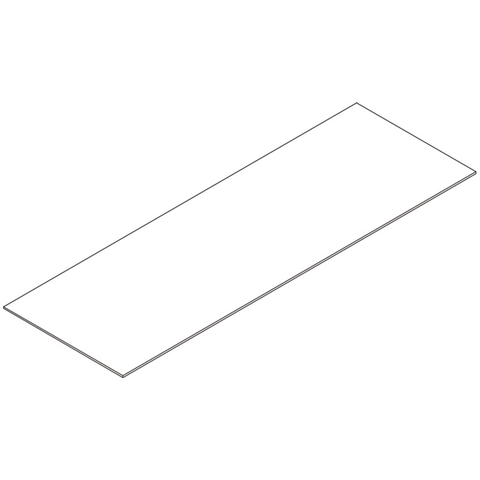 Arched 35in 6 Cubby Storage Cabinet - Part 11 - Lower Back Board