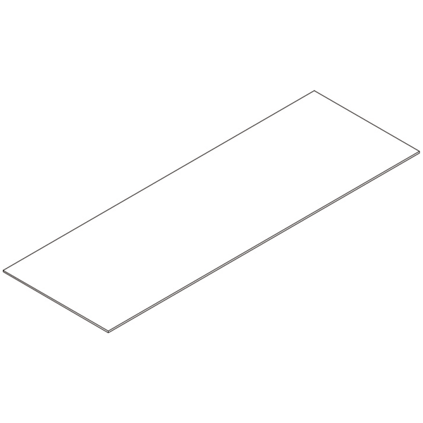 Arched 35in 6 Cubby Storage Cabinet - Part 11 - Lower Back Board