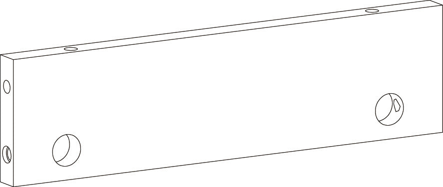 Entryway Slim Cabinet with Layered Door and Drawer - Part 11 - Lower Back Bar