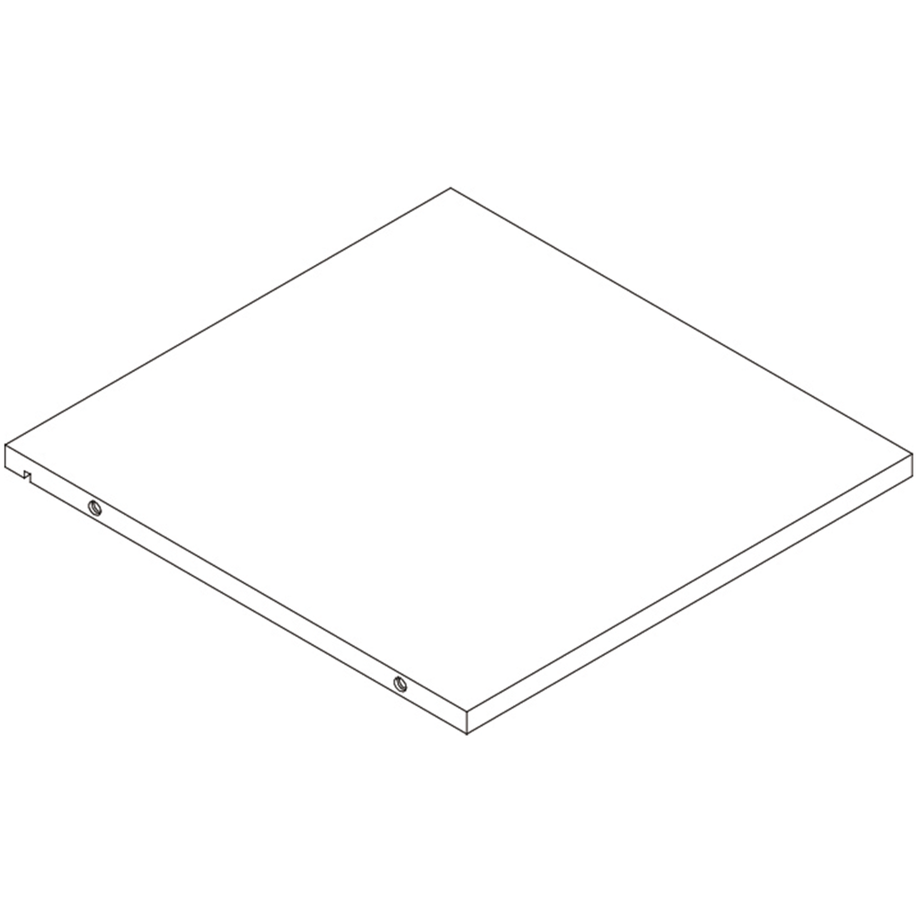 Kids Curve Appeal 46in 4 Cubby Bookcase - Part 11 - Lower Right Side Panel