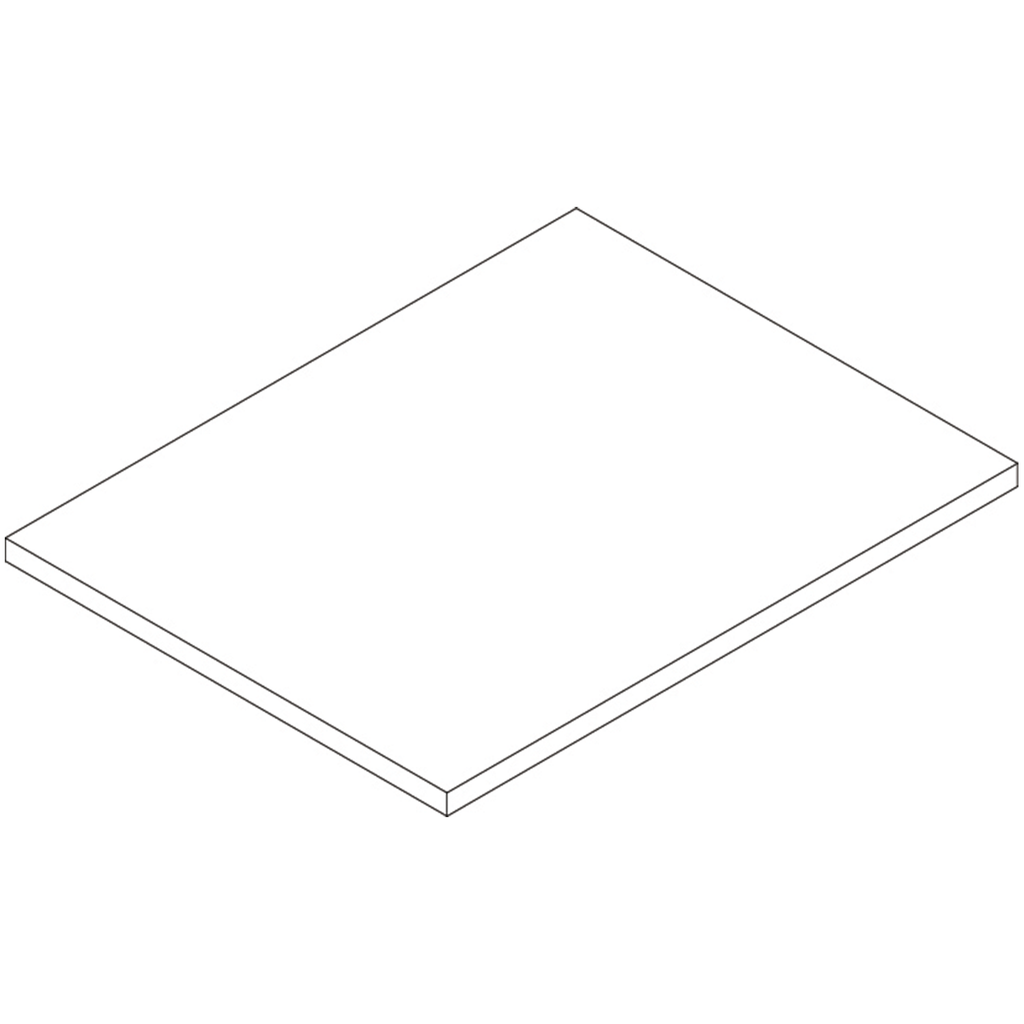 1 Door, 1 Drawer Kitchen Storage Cabinet with Open Shelves - Part 12 - Right Adjustable Shelf