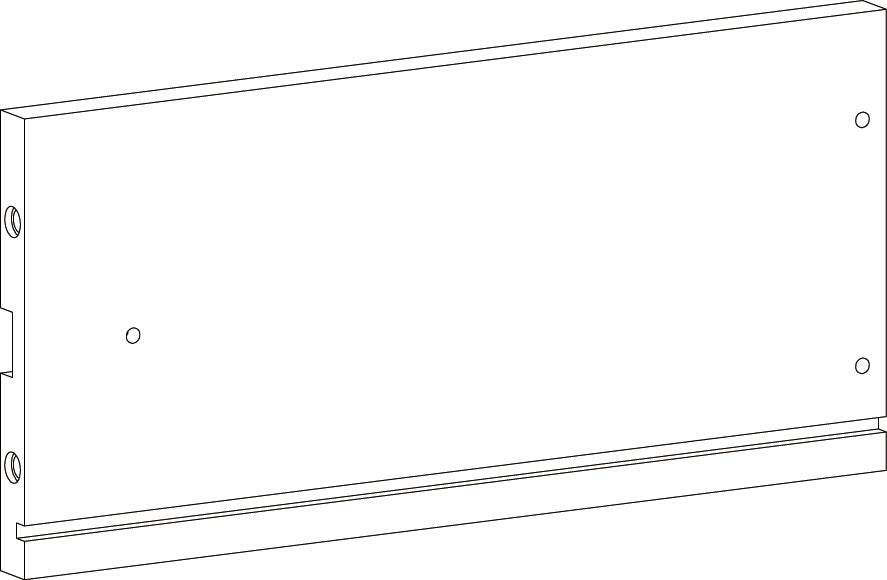 Entryway Slim Cabinet with Layered Door and Drawer - Part 13 - Drawer Left Panel