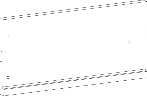 Entryway Slim Cabinet with Layered Door and Drawer - Part 14 - Drawer Right Panel