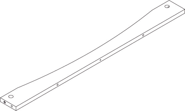Ashland Double Tilt-Out Laundry Hamper - Part 15 - Lower Cross Bar