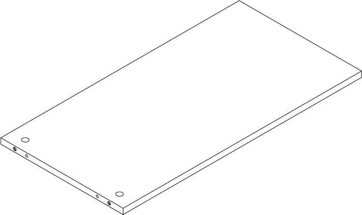 Somerset Double Tilt-Out Laundry Hamper - Part 16 - Middle Support Panel