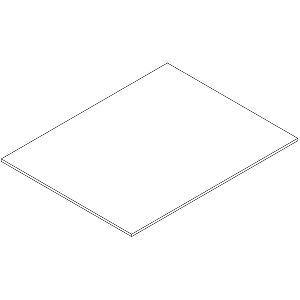 1 Door, 1 Drawer Kitchen Storage Cabinet with Open Shelves - Part 18 - Drawer Bottom Board