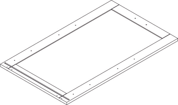 Somerset Double Tilt-Out Laundry Hamper - Part 01 - Hamper Front Door