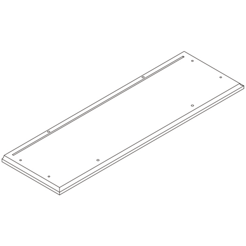 Kitchen Storage Wall Shelf with Towel Bar - Part 1 - Top Board