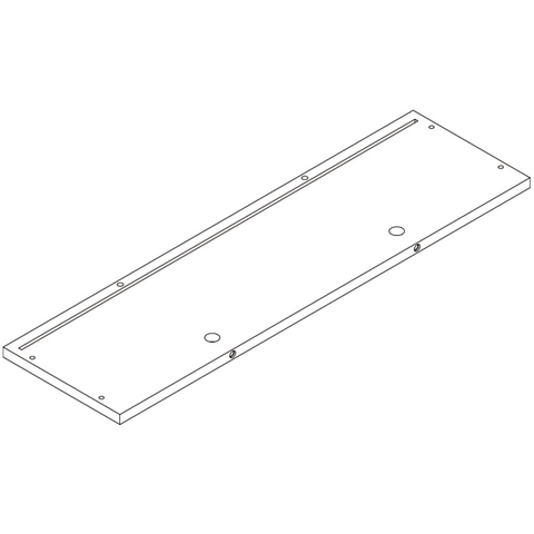 Arched Wall Shelf with 3 Hooks - Part 1 - Top Board