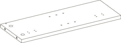 Geneva Two-Door Wall Cabinet with Layered Doors - Part 02 - Left Side Panel
