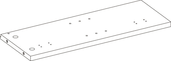 Geneva Two-Door Wall Cabinet with Layered Doors - Part 02 - Left Side Panel