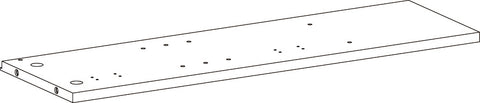 Shorewood Two-Door Wall Cabinet with Rattan Backboard - Part 02 - Left Side Panel
