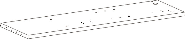 Shorewood Two-Door Wall Cabinet with Rattan Backboard - Part 03 - Right Side Panel