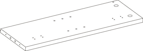 Geneva Two-Door Wall Cabinet with Layered Doors - Part 03 - Right Side Panel