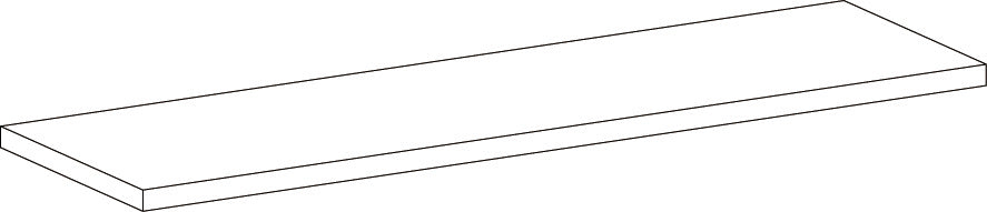 Two-Door Kitchen Wall Cabinet with Rattan Backboard - Part 05 - Adjustable Shelf