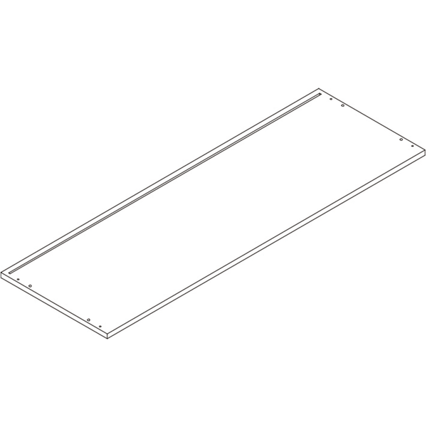 Arched 35in 6 Cubby Storage Cabinet - Part 6 - Middle Connection Board