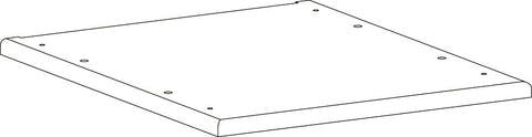Entryway Slim Cabinet with Layered Door and Drawer - Part 06 - Bottom Board