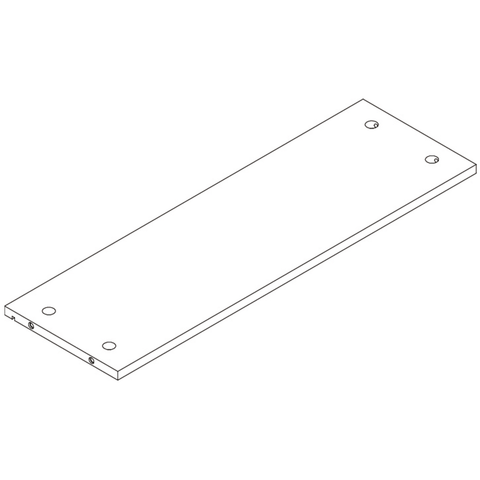 Kitchen Storage Wall Shelf with Towel Bar - Part 6 - Bottom Shelf