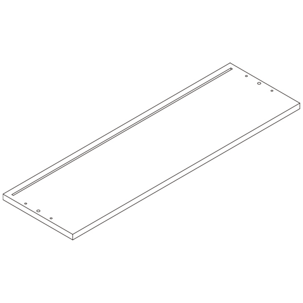 Arched Wall Shelf with 3 Hooks - Part 6 - Middle Connection Board