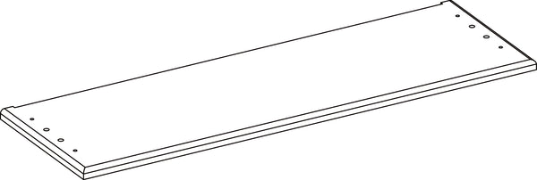 Geneva Two-Door Wall Cabinet with Layered Doors - Part 06 - Bottom Board