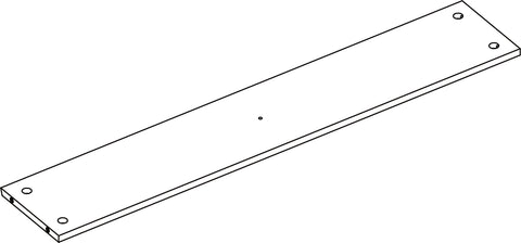 Kids Catch-All Multi-Cubby 35in Toy Organizer – Light Woodgrain - Part 07 - Front Panel