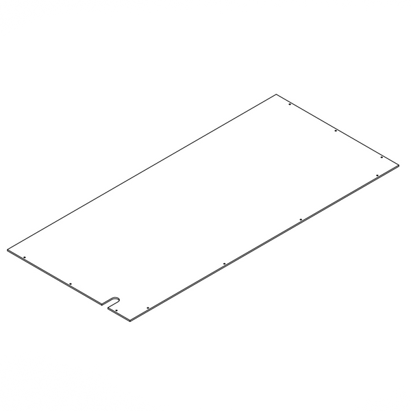 Brookfield Two-Door Floor Cabinet - Part 8 - Back Board