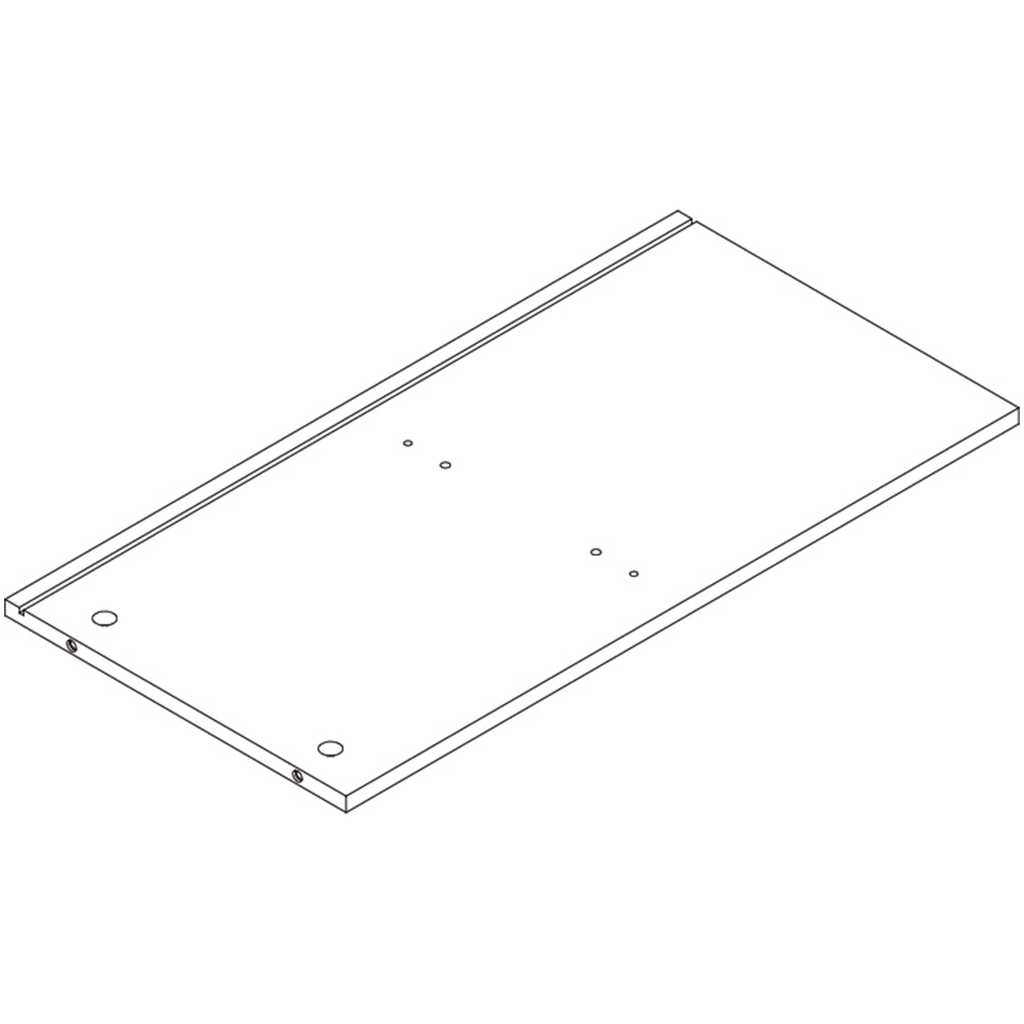 Kids Curve Appeal 23in 4 Cubby Bookcase - Part 9 - Lower Left Side Panel