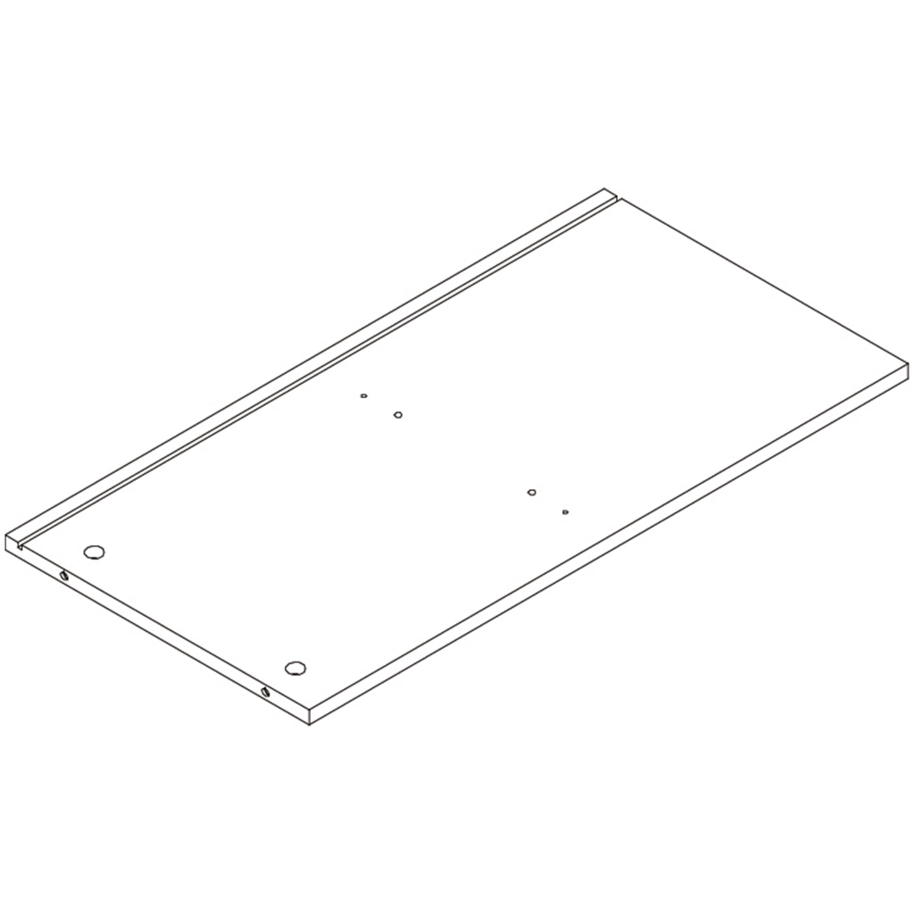 Arched 35in 6 Cubby Storage Cabinet - Part 9 - Lower Left Side Panel
