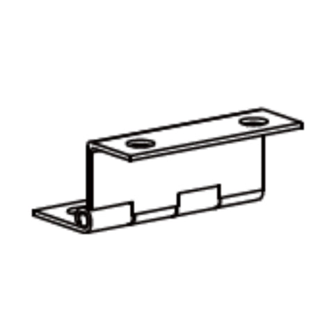 Geneva Wall Cabinet with Mirror and Layered Drop-Down Door - Part P - Hinge