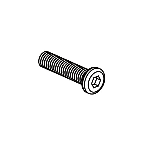 Kids 2-Tier Ladder Wall Shelf with Hooks - Part D - Machine Screw (6x20mm)