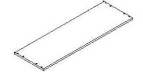 Kids Horizontal Bookcase - Part 01 - Top Board