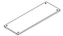 Kids Horizontal Bookcase - Part 05 - Shelf