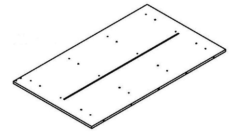 Kids Corner Storage Cabinet with Cubbies & Shelves - Part 04 - Left Side Panel