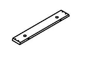 Kids Corner Storage Cabinet with Cubbies & Shelves - Part 09 - Middle Bottom Trim