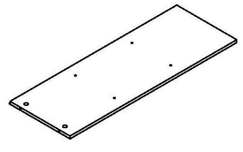 Kids Toy Organizer with Cubbies & Veggie Bins - Part 02 - Left Side Panel