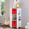 Book Nook Kids Cubby Storage Tower with Bookshelves