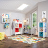 Book Nook Kids Cubby Storage Tower with Bookshelves