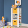 Book Nook Kids Cubby Storage Tower with Bookshelves