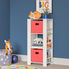 Book Nook Kids Cubby Storage Tower with Bookshelves