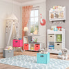 Book Nook Kids Storage Bench with Cubbies