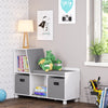 Book Nook Kids Storage Bench with Cubbies